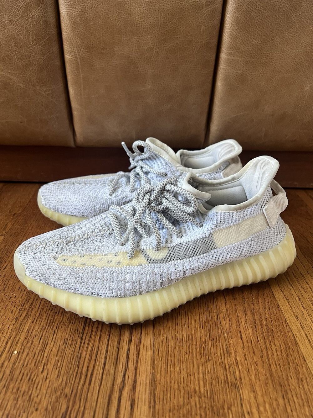 Yeezy Boost 350 V2 Shoes Mens 6 Womens 7 Static Non-Reflective Sneakers